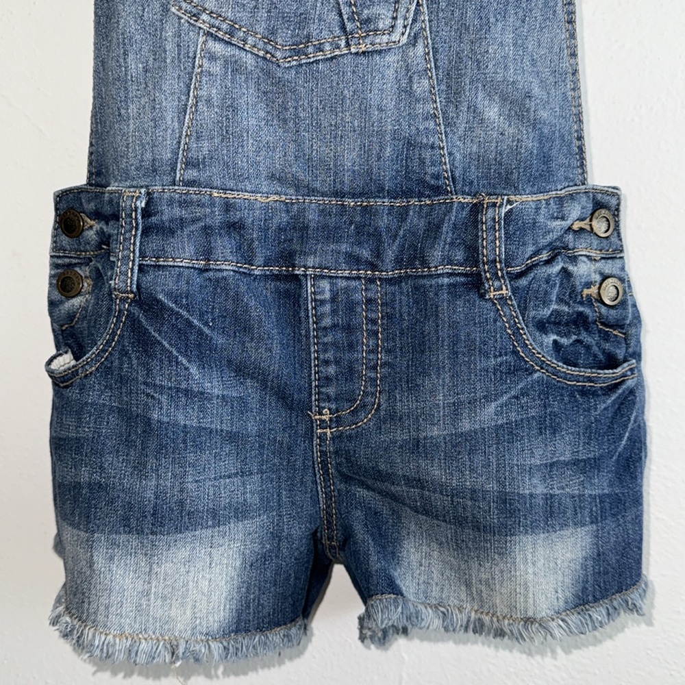 Hot Kiss Ava Overall Shorts - Picture 2 of 7
